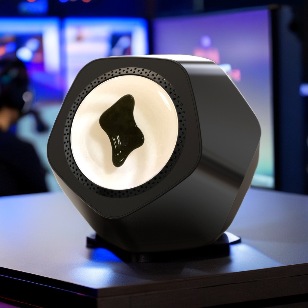 Five-Point Star Ferrofluid Speaker 5