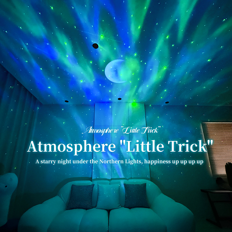 Bluetooth Speaker Aurora Moon Light 2