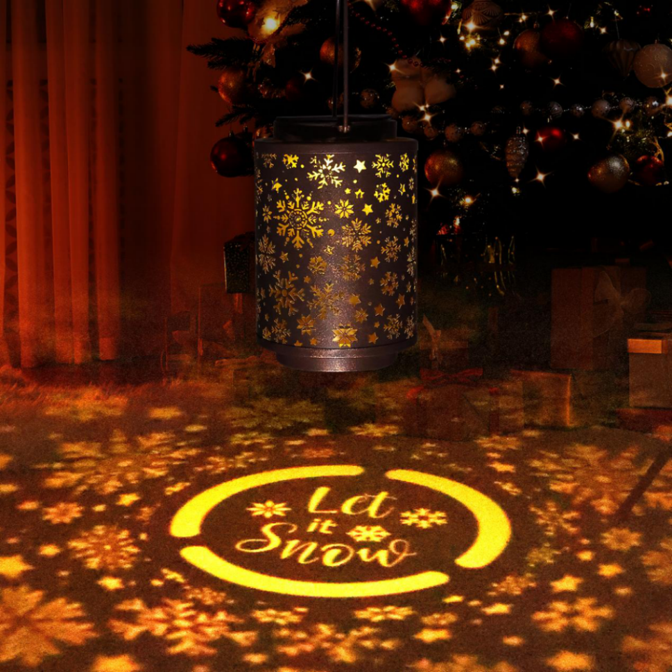 Snowflake Wind Lamp 2