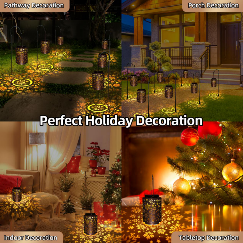 Snowflake Wind Lamp 6