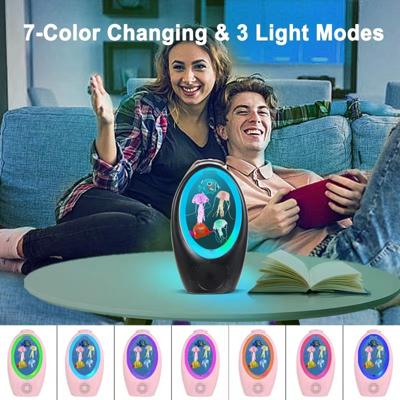 Jellyfish Ambient Light with Bluetooth Speaker 4