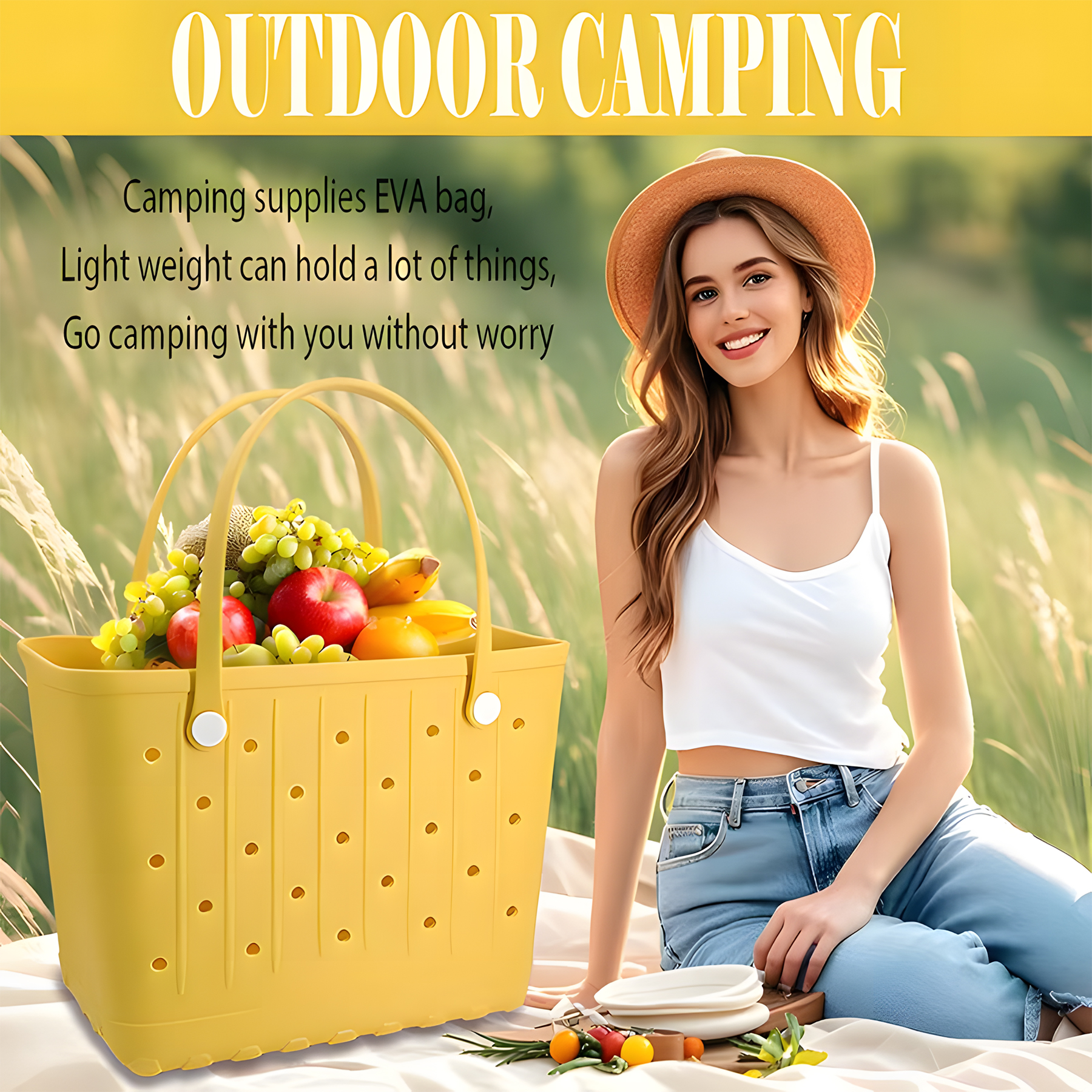 EVA Beach Bag Large Size