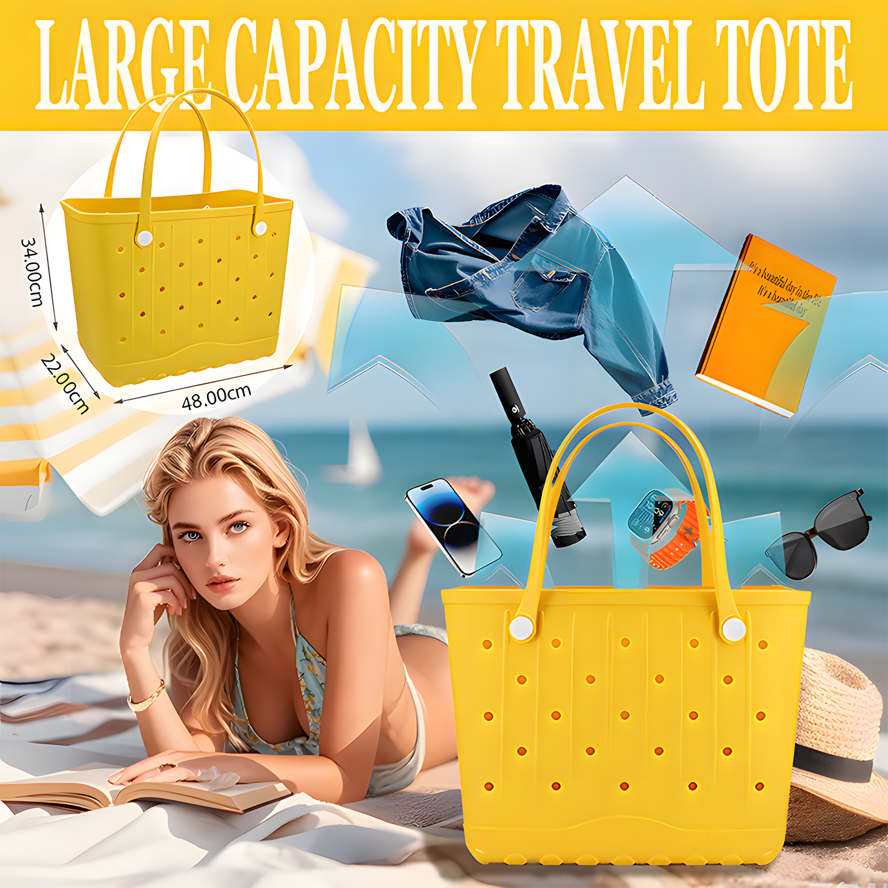 EVA Beach Bag Large Size 4