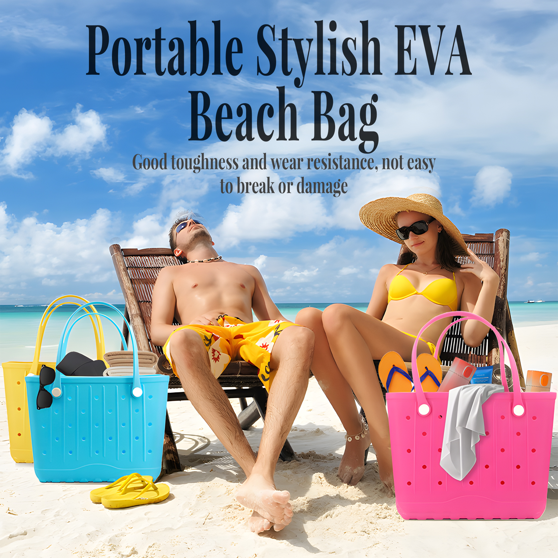 EVA Beach Bag Large Size 5