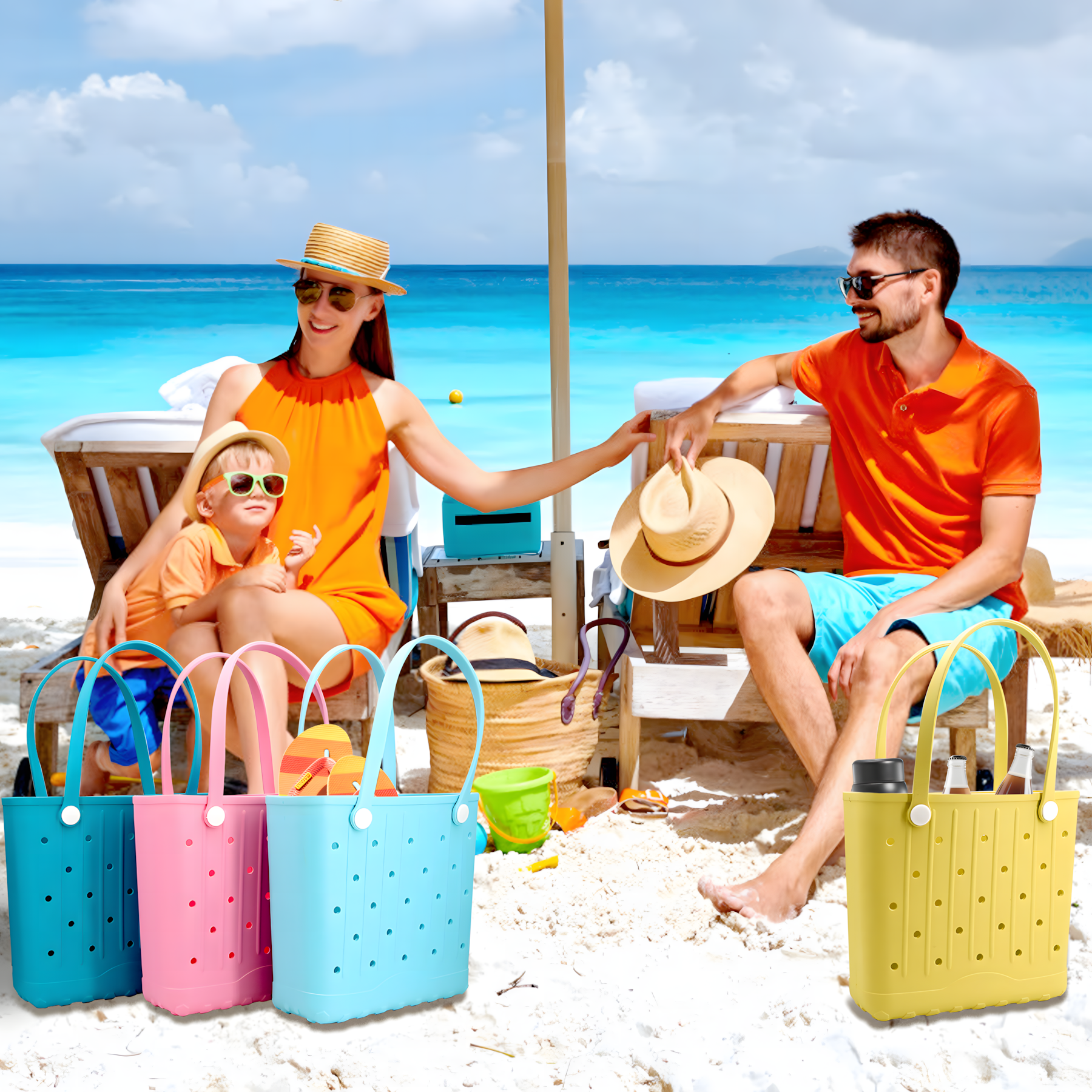 EVA Beach Bag Medium Size 7