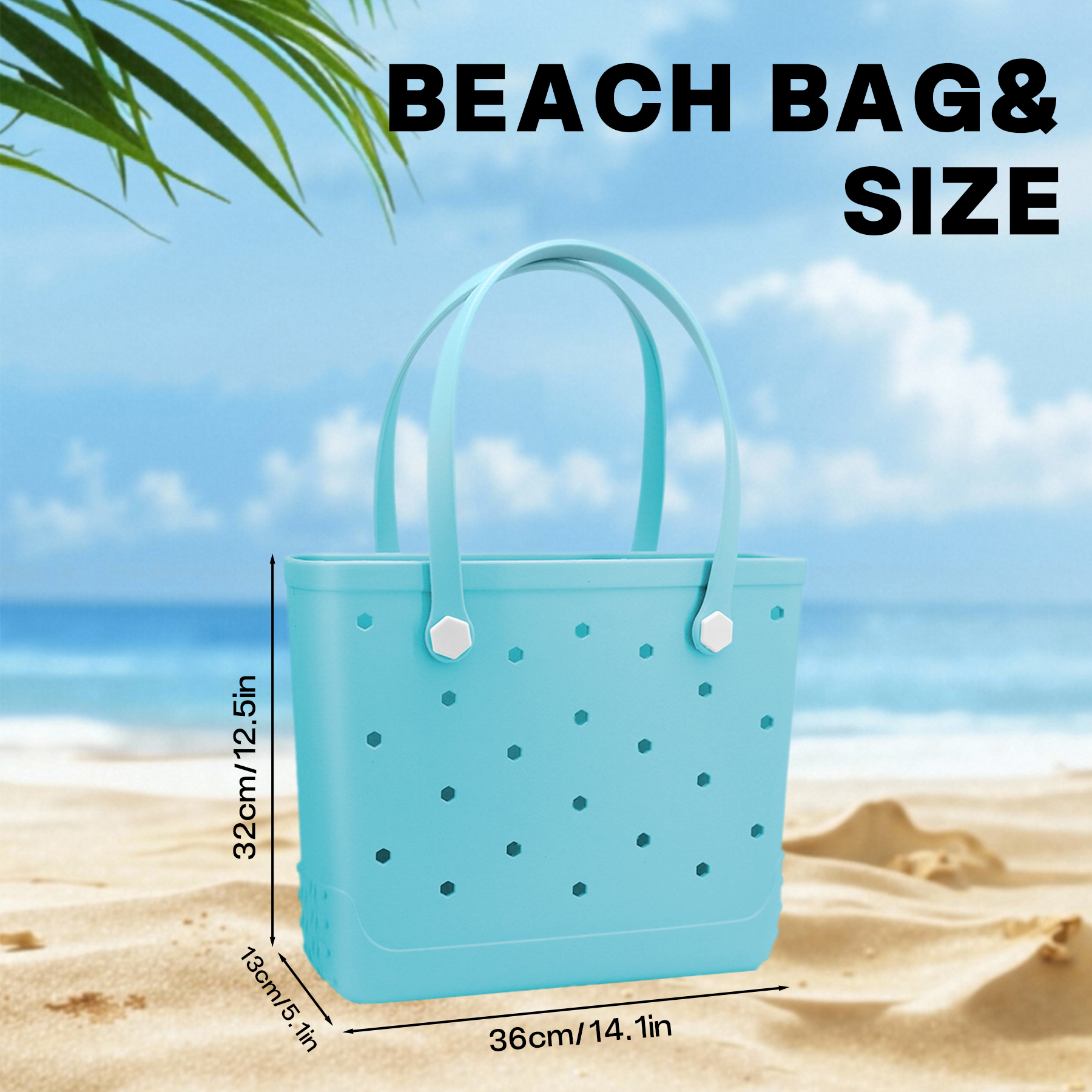 EVA Beach Bag Medium Size 6
