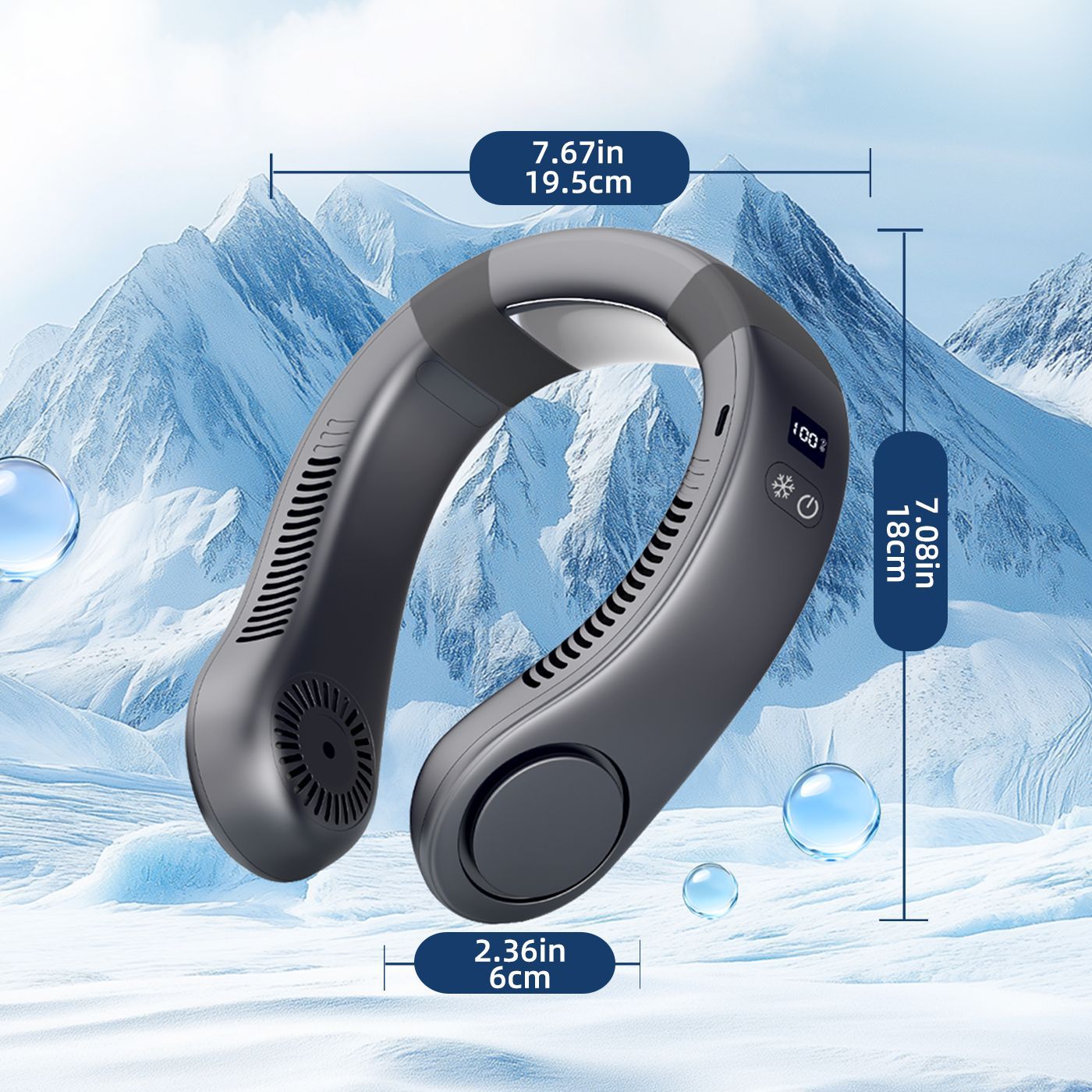 Ice Engine Neck-Mounted Air Conditioner 3