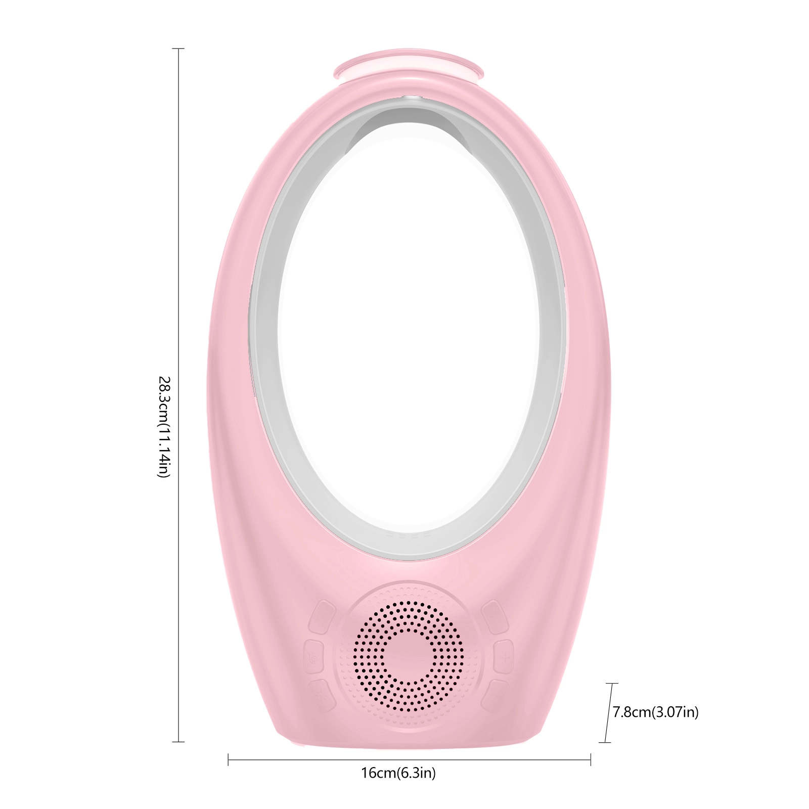 带蓝牙音箱的水母氛围灯 2