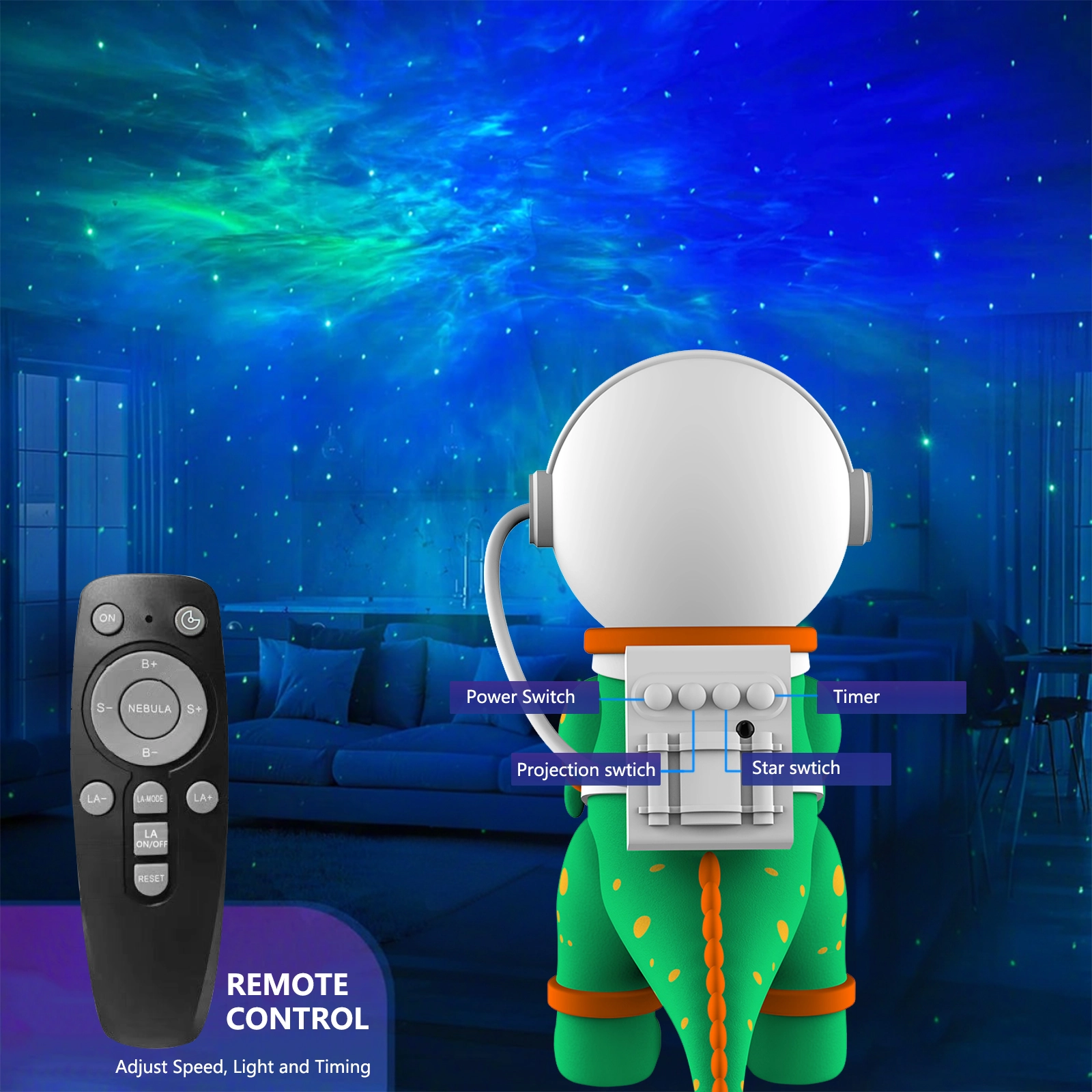 太空恐龙星空灯 4