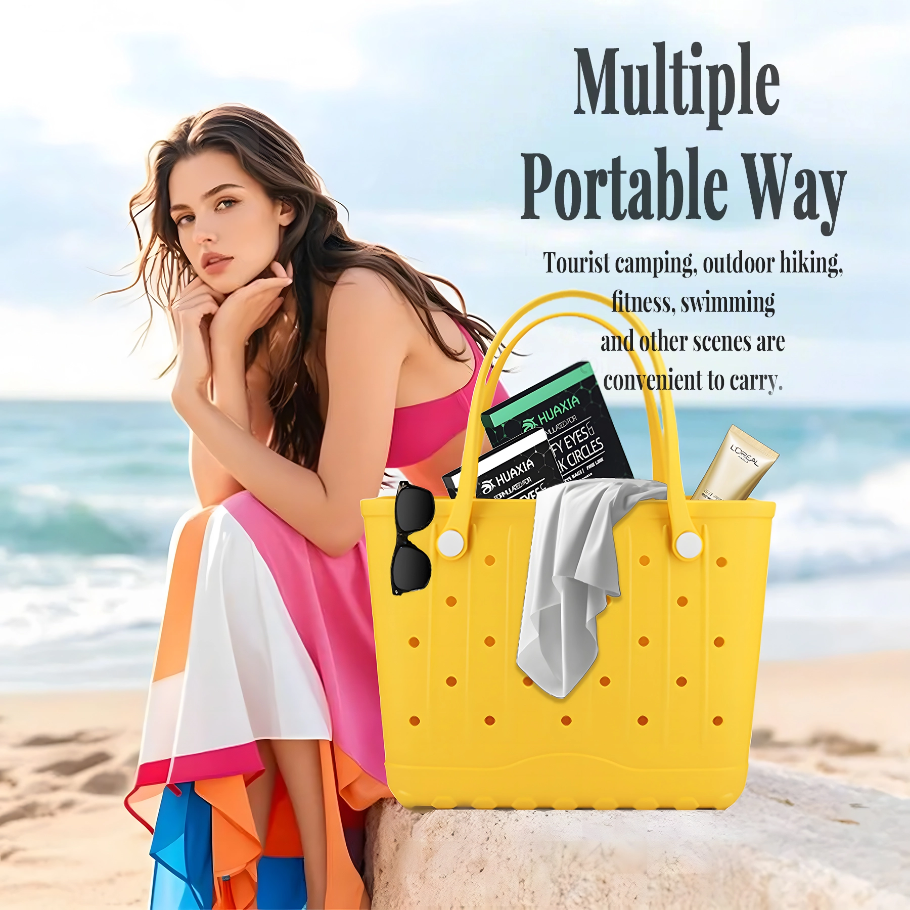 EVA材质沙滩包（大号） 6