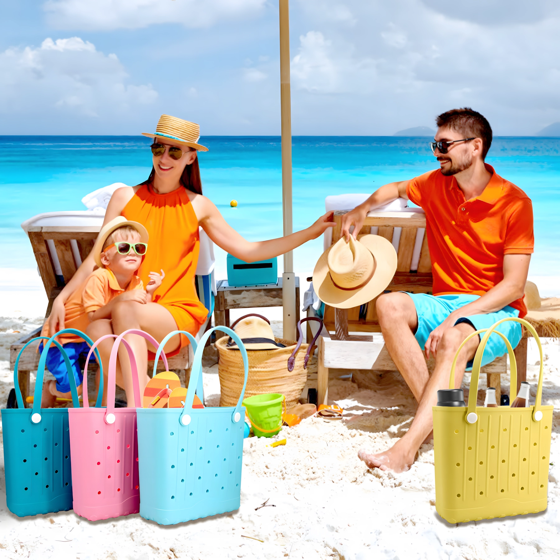 EVA材质沙滩包（中号） 7