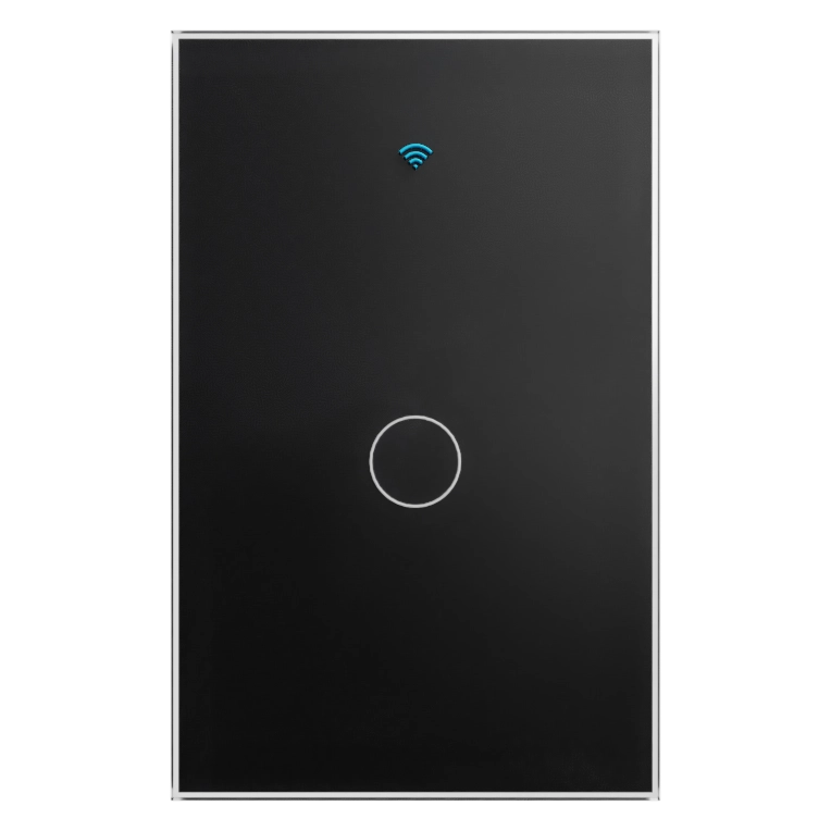 美标单路火零触控开关