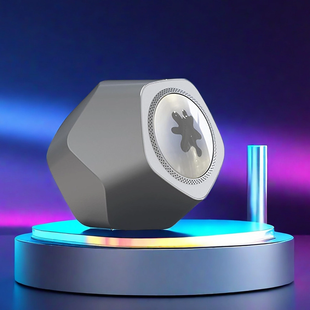 Five-Point Star Ferrofluid Speaker