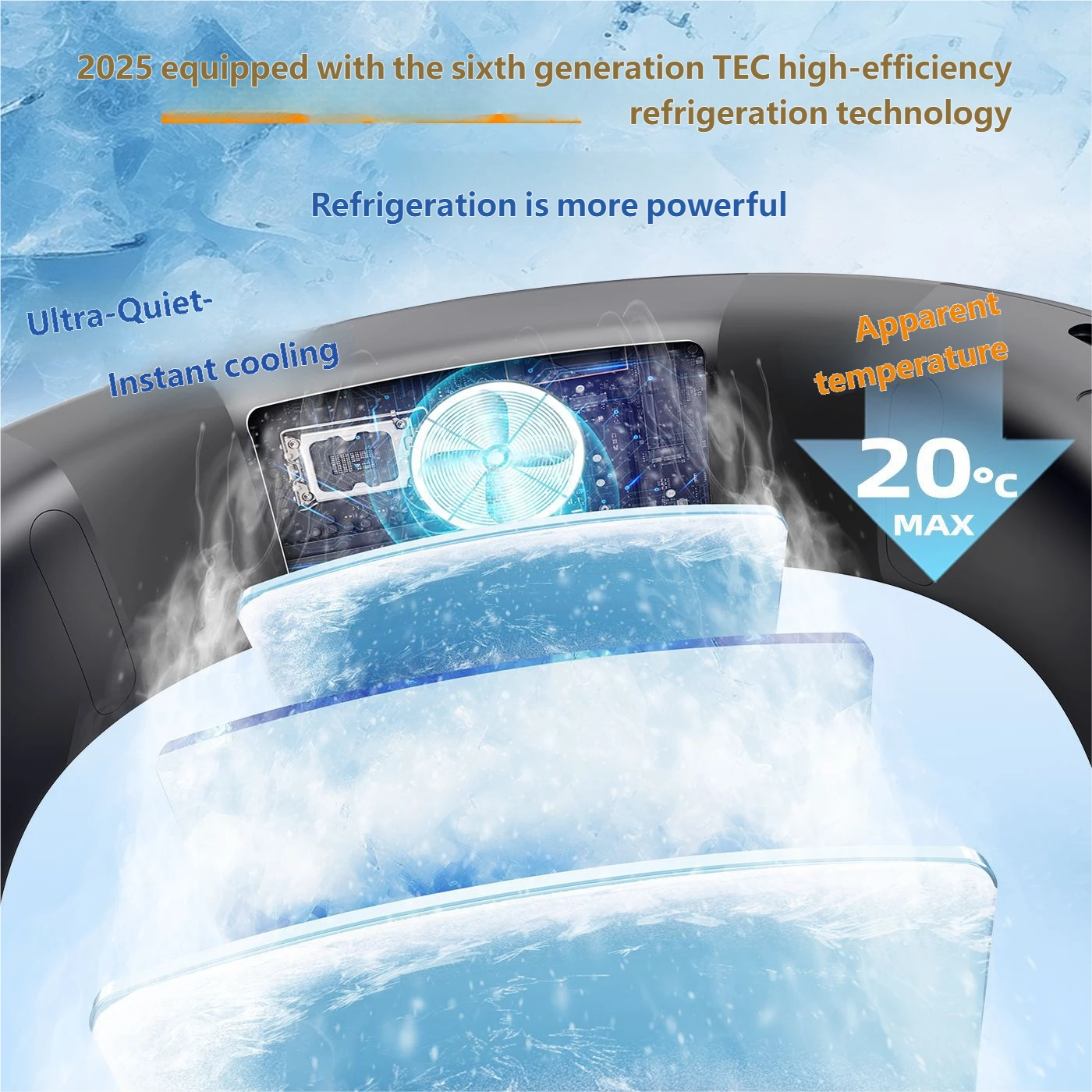 Ice Engine Neck-Mounted Air Conditioner 3