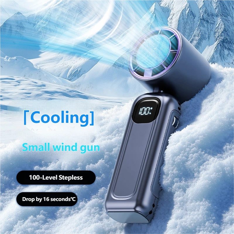 Handheld High-Speed Cooling Fan