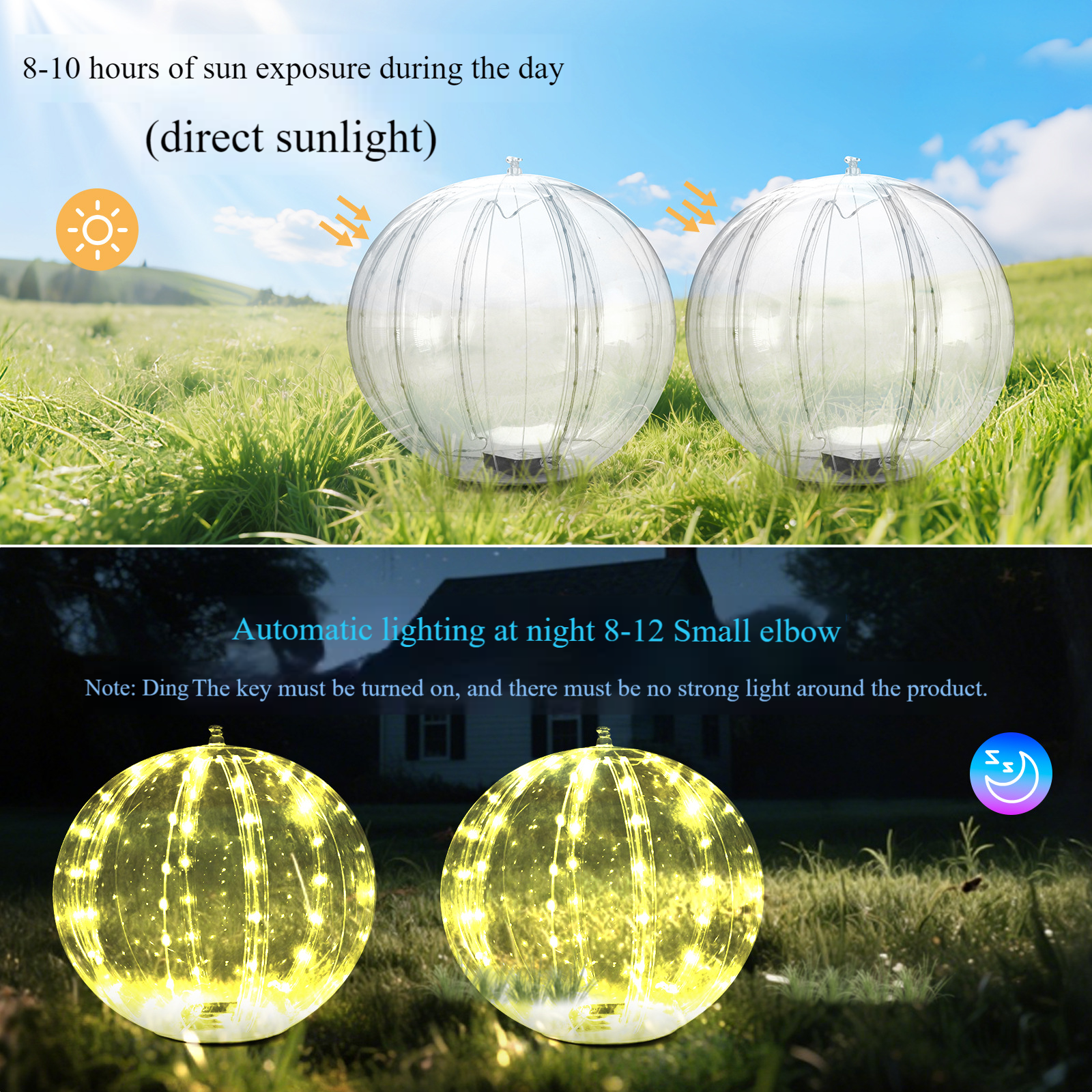 Solar-Powered Swimming Pool Floating Ball Light 5