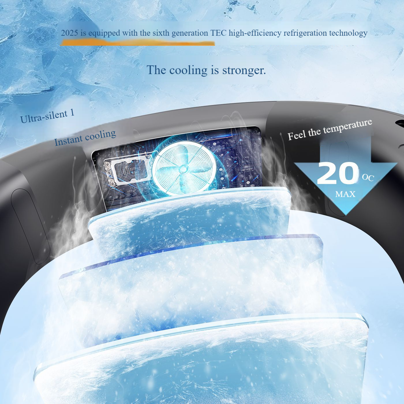 Ice Engine Neck-Mounted Air Conditioner 2