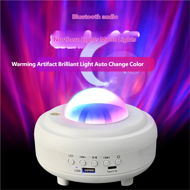 Bluetooth Music Aurora Star &amp; Moon Light 2