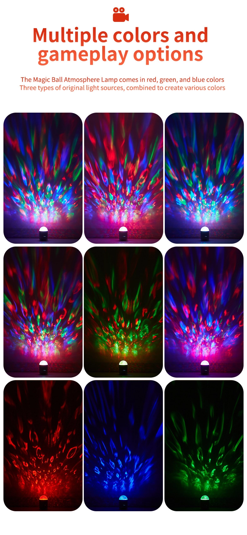 Bluetooth Music Water Ripple Light