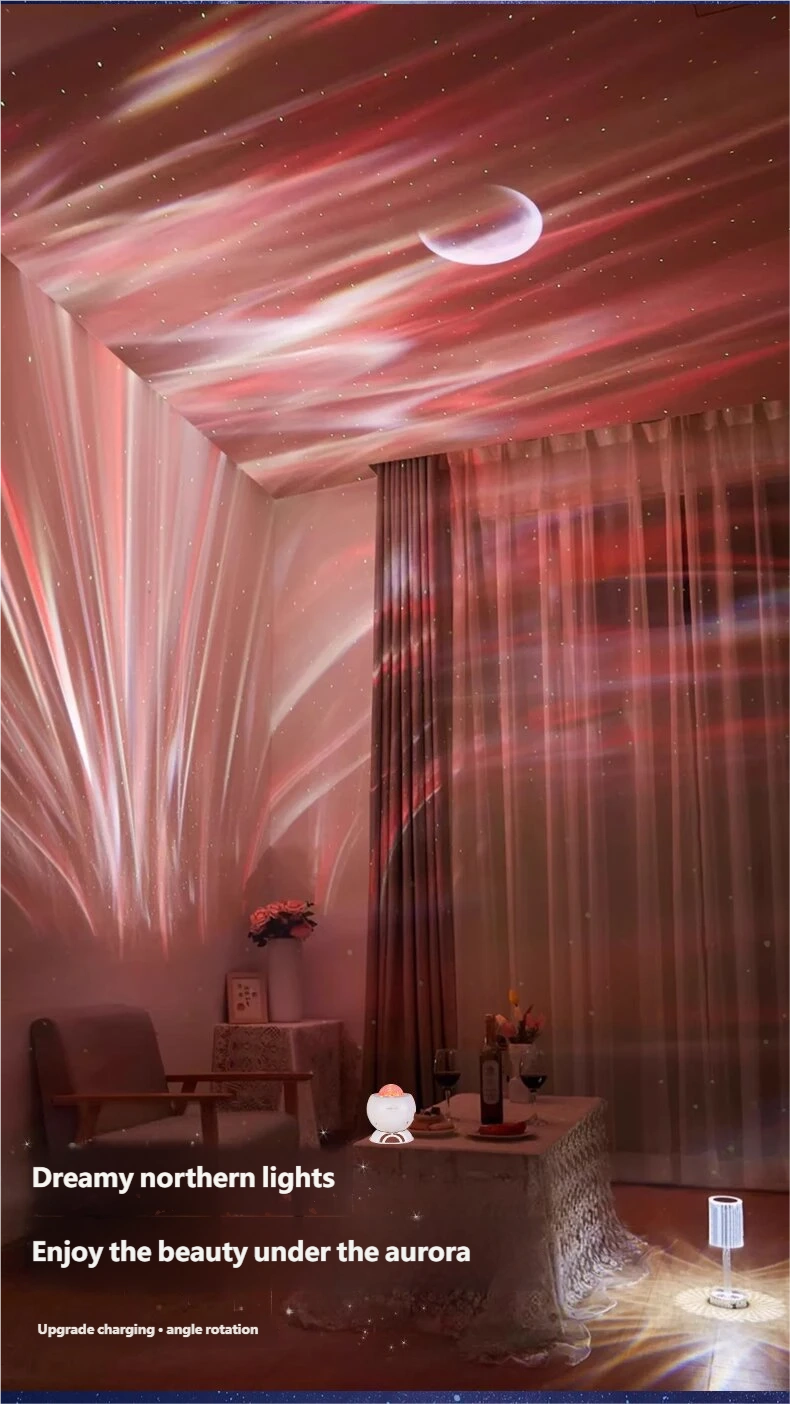 蓝牙音箱极光星空投影灯