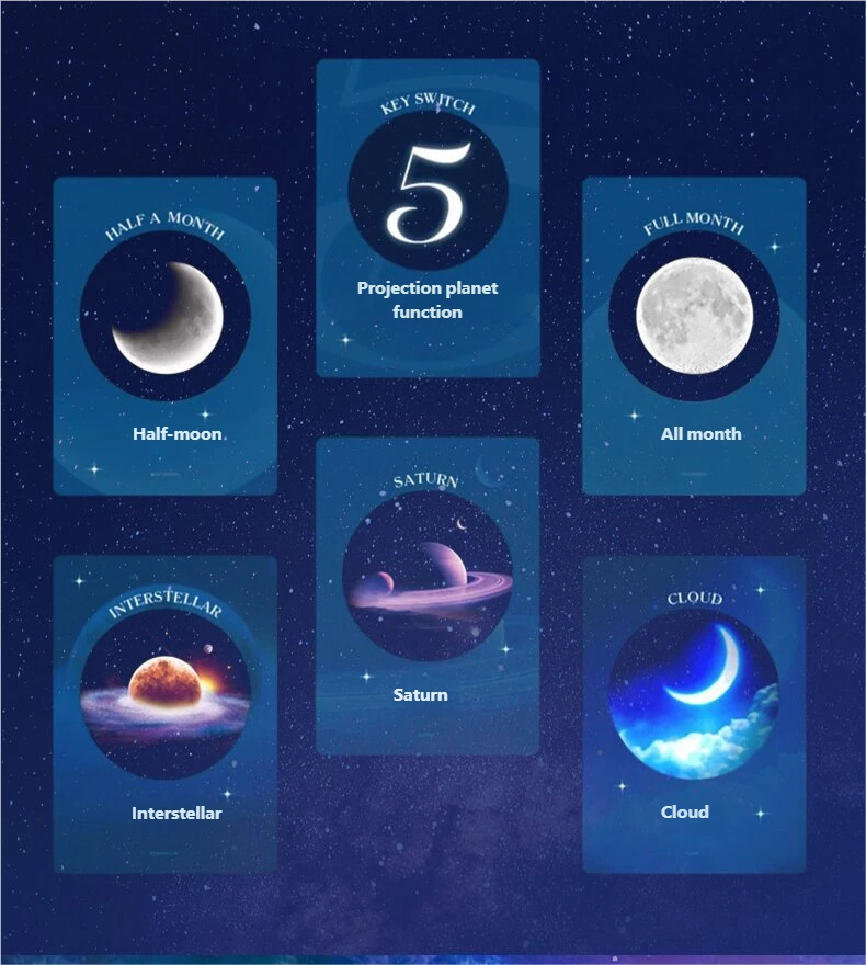 蓝牙音箱极光星空投影灯