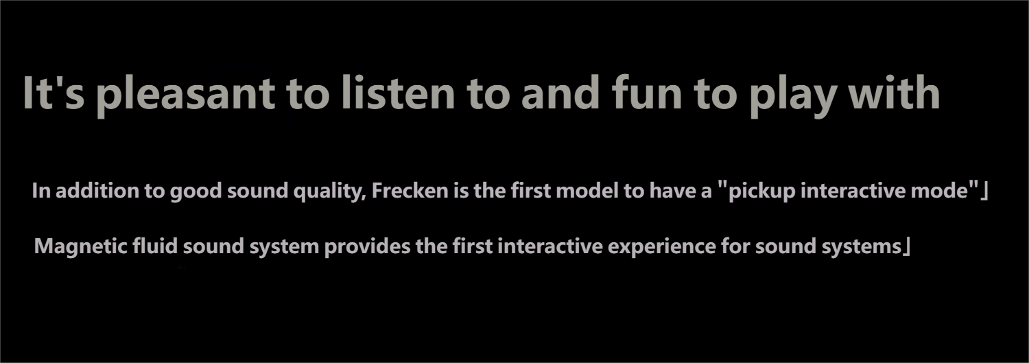 Five-Point Star Ferrofluid Speaker