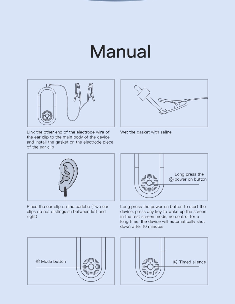 Chungui夹耳式睡眠机