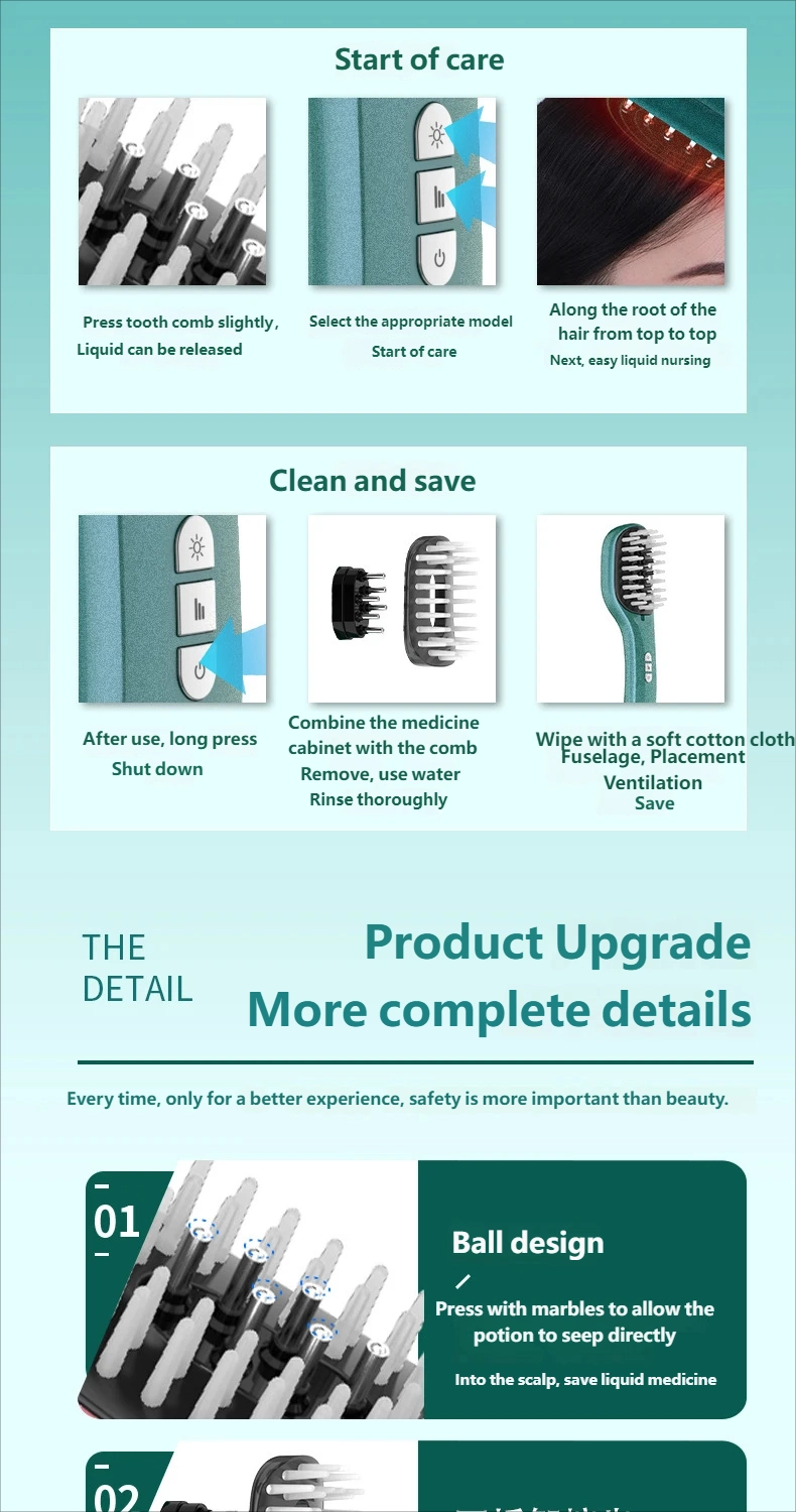 Hair Straightening Comb