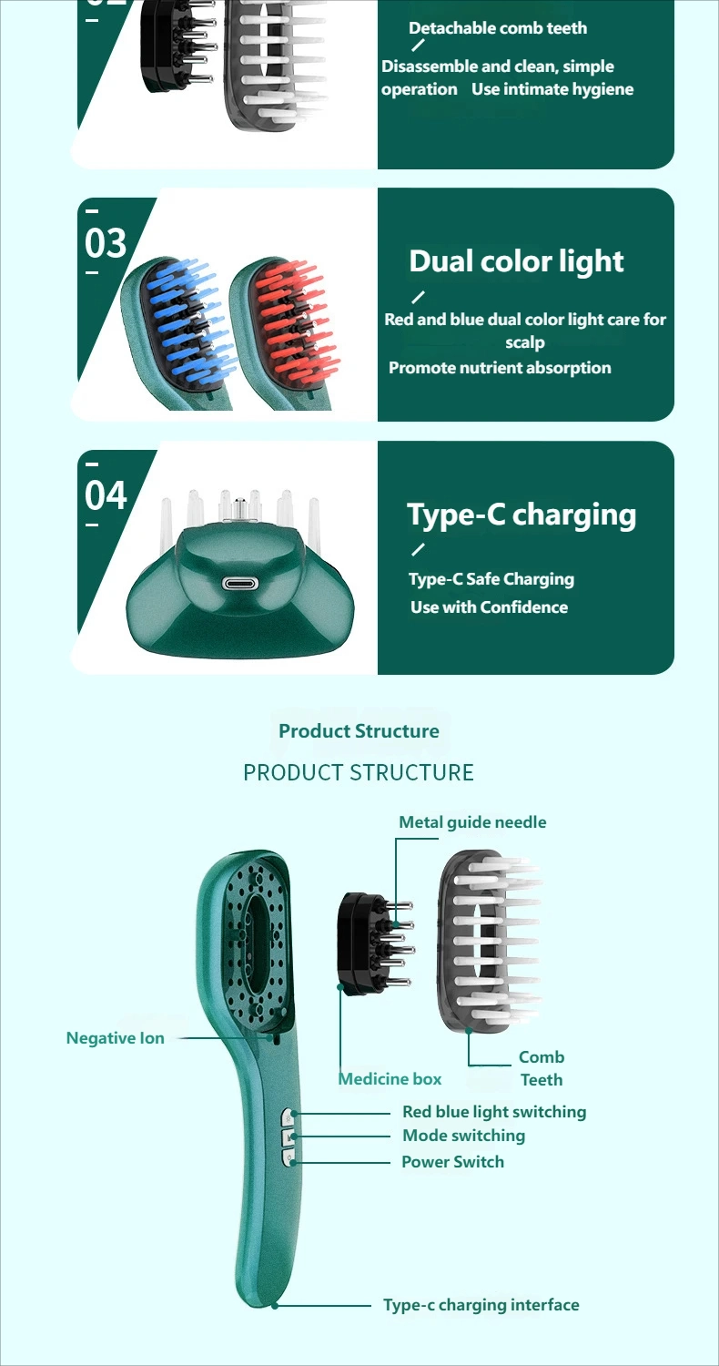Hair Straightening Comb