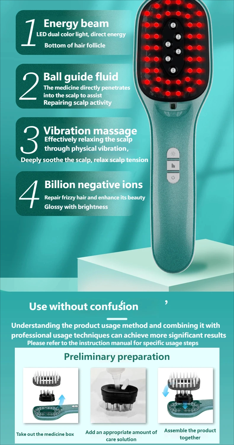 Hair Straightening Comb