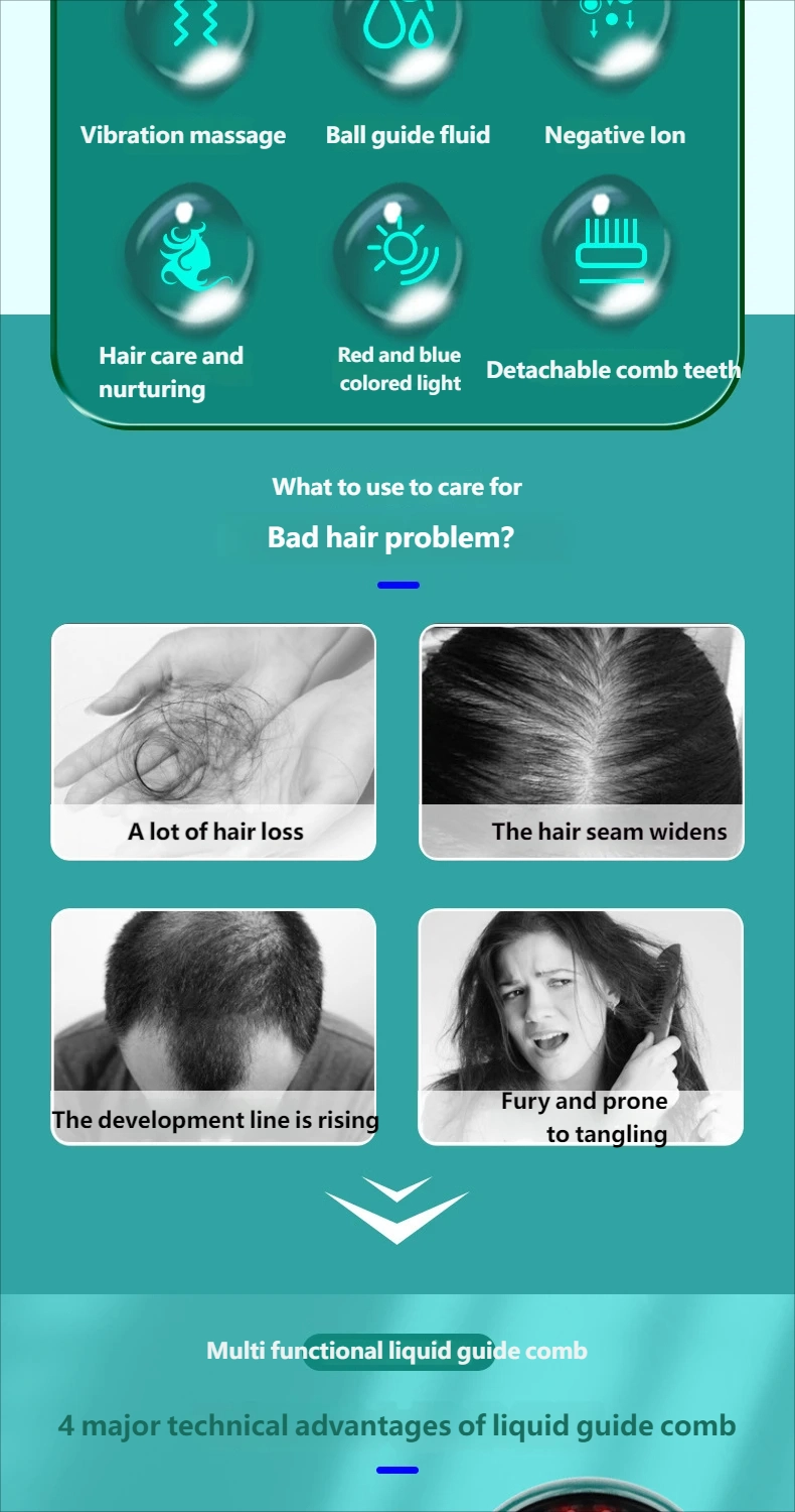 Hair Straightening Comb