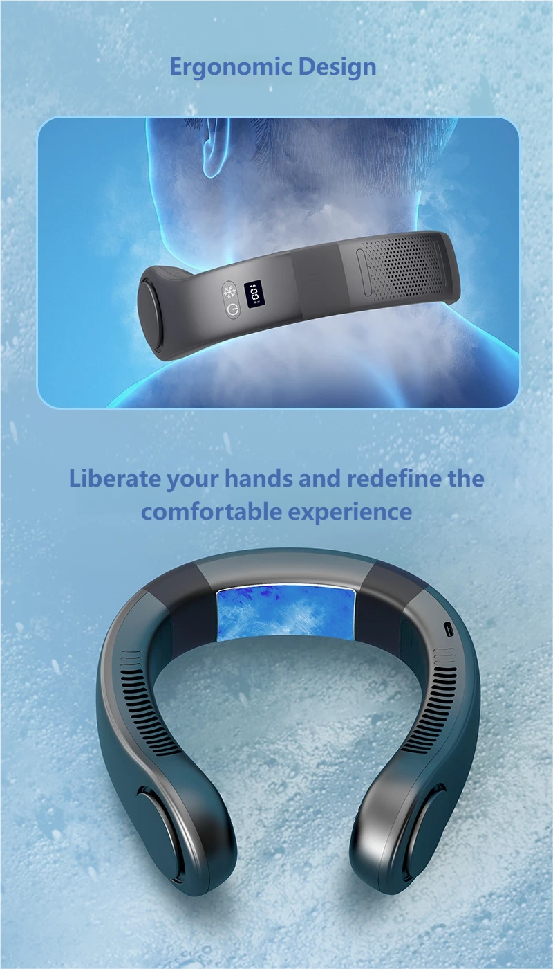 Ice Engine Neck-Mounted Air Conditioner