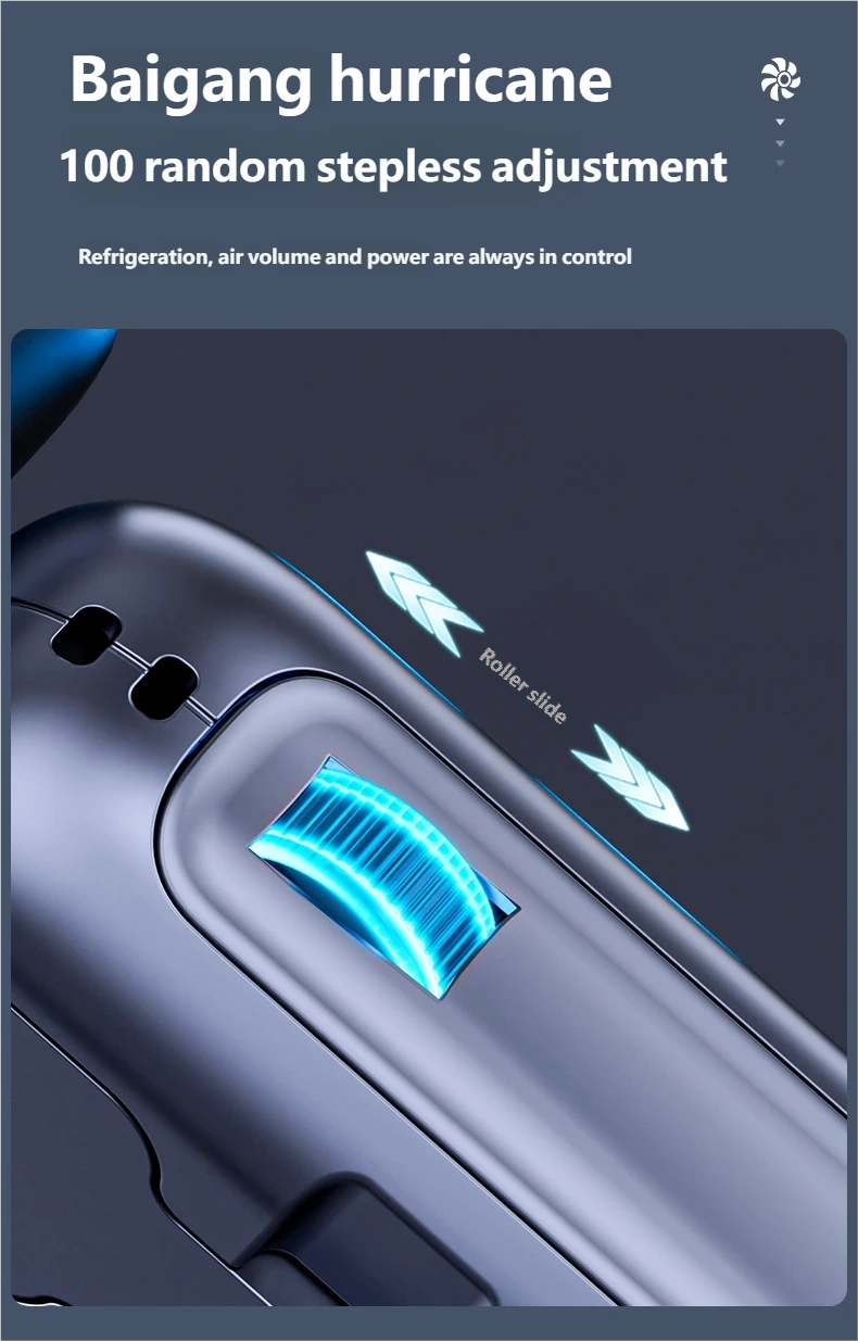 Handheld High-Speed Cooling Fan