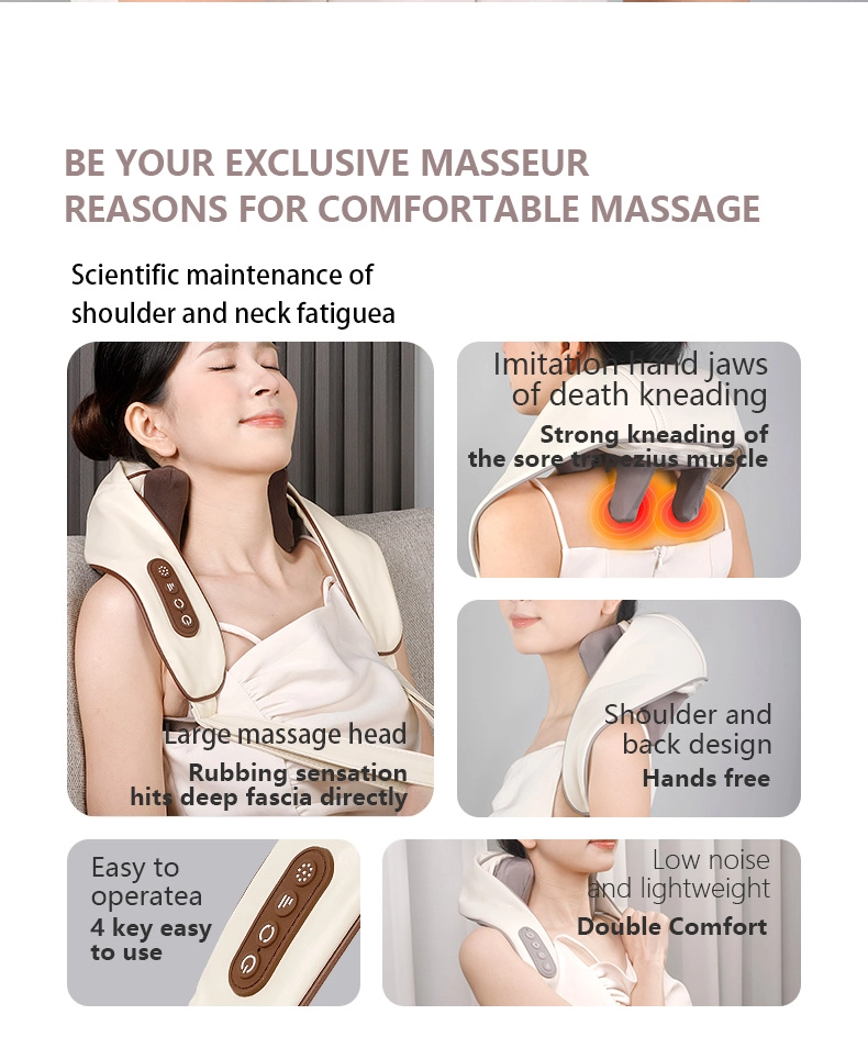 Human-Like "Figure-8" Pinch & Knead Massage