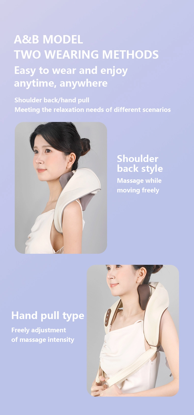 Human-Like "Figure-8" Pinch & Knead Massage