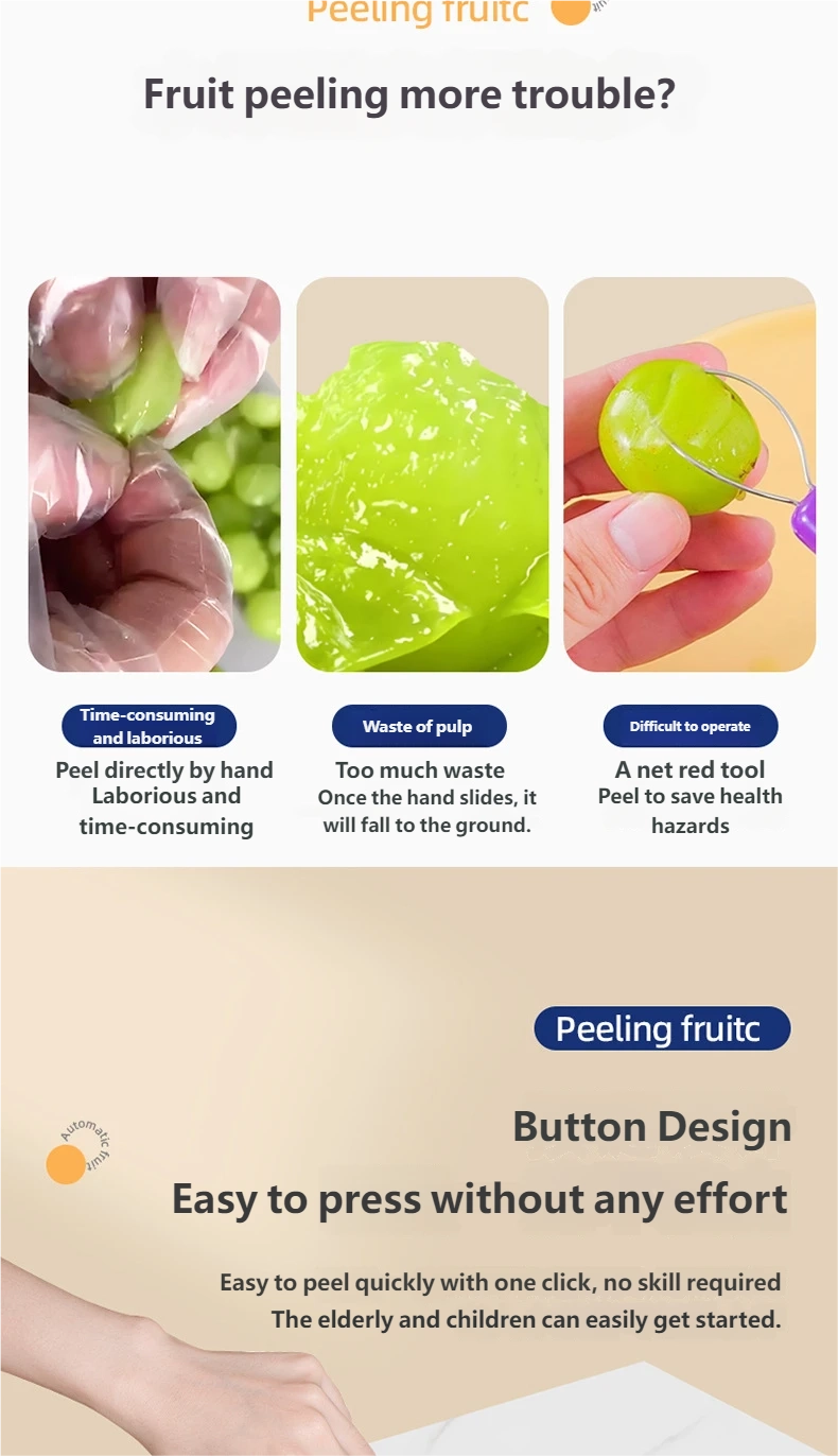 Fruit & Vegetable Peeler (Without Discharge Port)