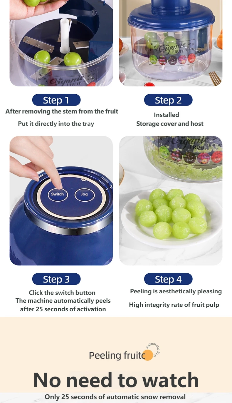 Fruit & Vegetable Peeler (Without Discharge Port)